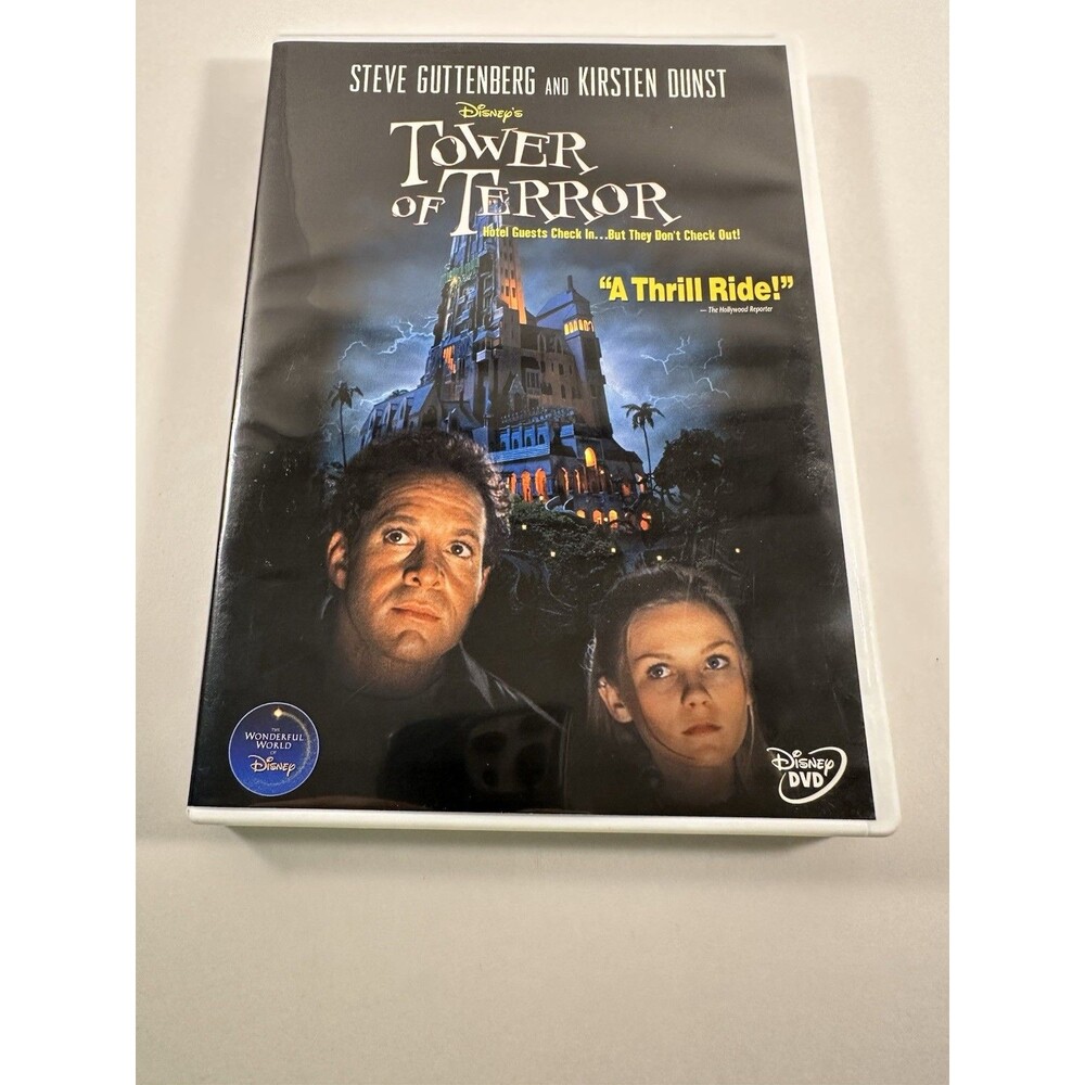 Disney Tower Of Terror 1997 Dvd Kristen Dunst Steve Guttenberg Rare OOP DVD